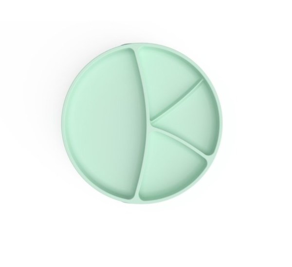 Everyday baby silikonski prianjajuci tanjur, mint